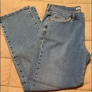 Levi’s 505 jeans Sz 14S in a neutral blue straight leg style. EUC.